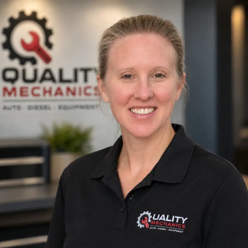 Rachel Scarborough, Service Advisor at Quality Mechanics